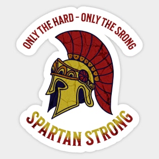 Spartan Strong Sticker